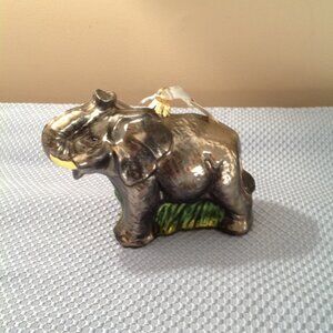 Vtg? American Museum of Natural History Christmas Tree Glass Elephant Ornament